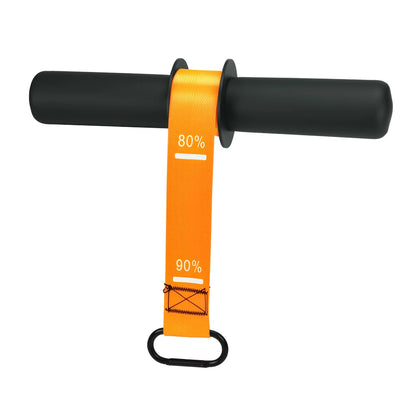 Wrist Roller Forearm Strength Trainer - Durable Home Workout Equipment with Thickened Non-Slip Handle and Adjustable Belt