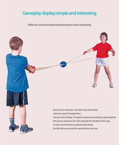 Interactive Elastic Speed Ball - Outdoor Collision Training Sport Toy for Kids & Adults