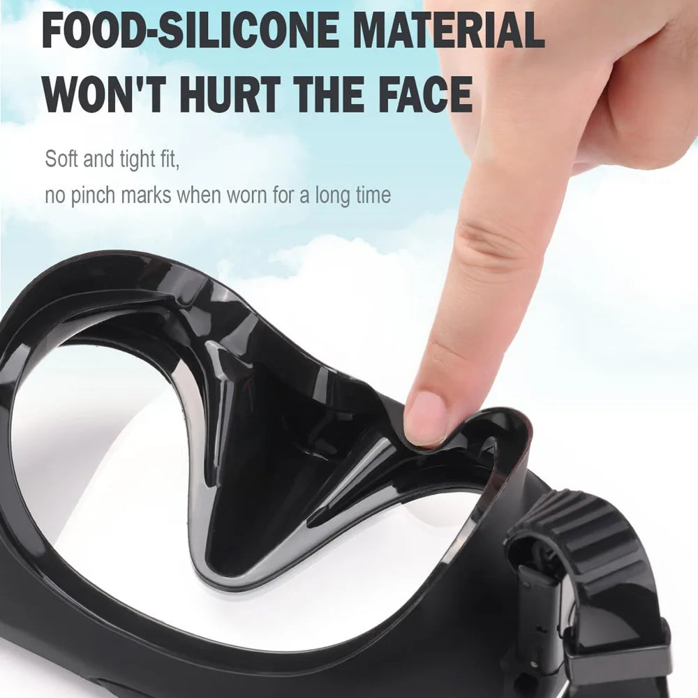 Dive into Clarity: Premium Snorkel Mask for Swimming & Scuba Diving