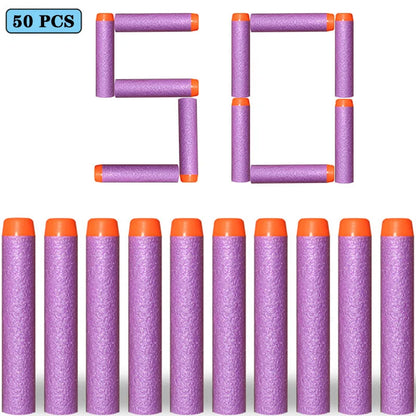 Soft EVA Foam Darts 7.2cm - 100 Pack Refill Bullets for Toy Blasters