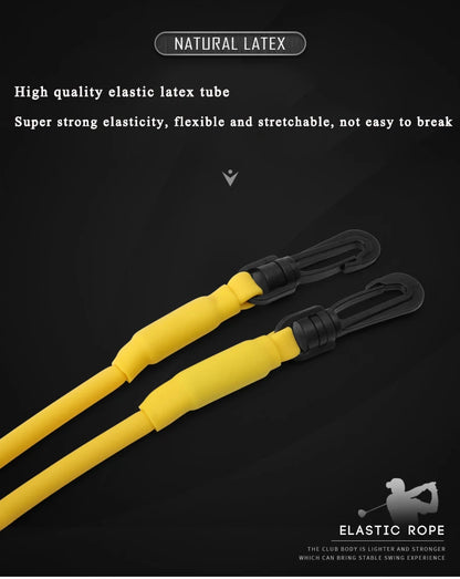 PGM Golf Swing Training Aid - Elastic Resistance Rope for Strength & Swing Practice - Beginner Golf Equipment (1pc)