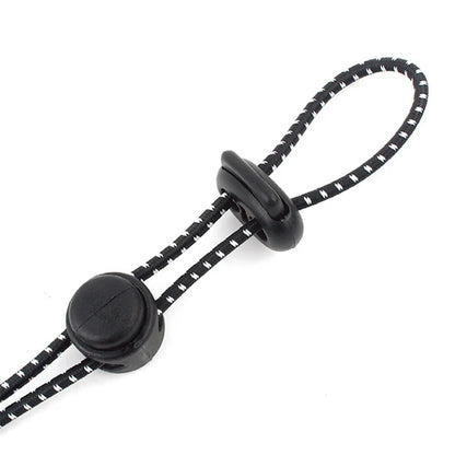 Hiking Pole Holder Set - 2 Pack Backpack Walking Stick Attachment Straps with Tie Cord Rope for Trekking, Camping & Mountain Outdoor Sports