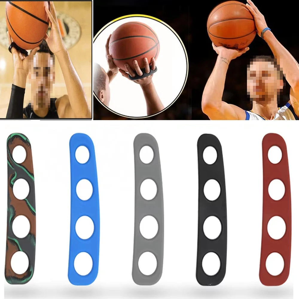 Silicone Basketball Shooting Trainer - Shot Lock Training Aid for Proper Form & Follow-Through - Sizes S/M/L