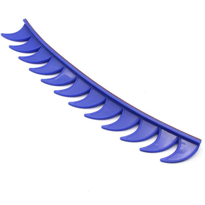 Reflective Rubber Helmet Mohawk Spikes - 5 Colors for Dirt Bike, Motocross & Motorcycle Helmets