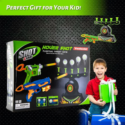 Luminous Electric Floating Target Shooting Set - Soft Foam Competition Game for Kids