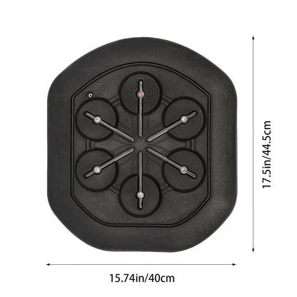 Smart Music Boxing Training Machine - Wall-Mount Bluetooth Punch Trainer with LED Light & Gloves for Home Gym