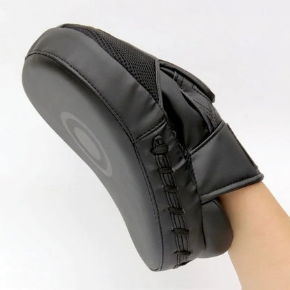 MMA Focus Pads – Curved Boxing Hand Targets for Muay Thai, Kickboxing & Strike Training