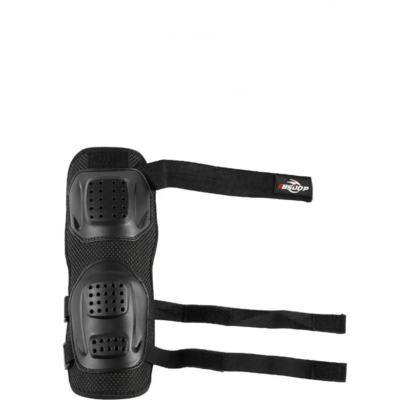 Motorcycle Knee and Elbow Pads - 4-Piece Breathable Racing Protection Set for Off-Road and Outdoor Sports