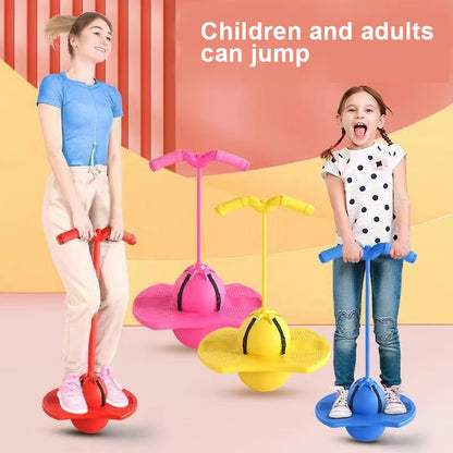 Children's Frog Jump Balance Training Ball - Height Exercise Equipment for High Jump & Coordination