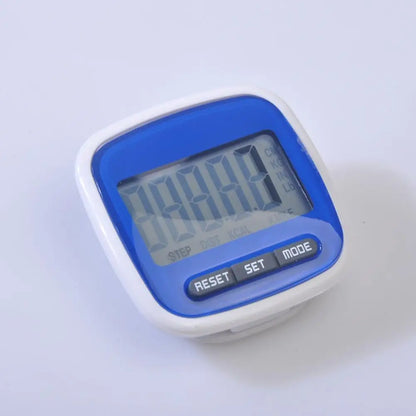 3D Pedometer with LCD Display - Walking & Running Step Counter with Clip