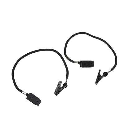 Wind-Proof Hat Clips - 2-Pack Outdoor Cap Retainer Lanyard Rope for Camping, Hiking & Travel Equipment