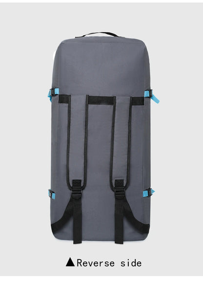 Multi-Purpose Outdoor Adventure Kit - Large Capacity Mountaineering Backpack with Shoulder Strap, Tent Accessories, Cosmetics Organizer, Inflatable Surfboard, SUP Paddle Board Bag