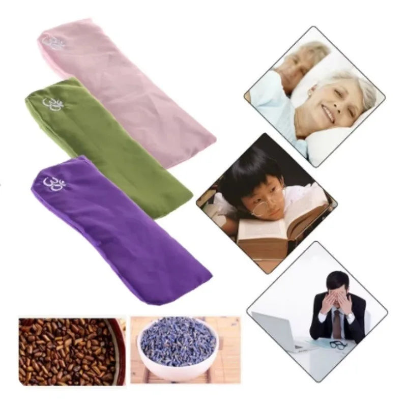 Yoga Eye Pillow - Sleep Aid & Meditation Tool for Fatigue Relief, Relaxation & Rest