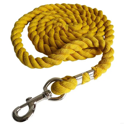 Heavy Duty Cotton Weave Equestrian Halter - 652F Leading Rope for Horses & Livestock