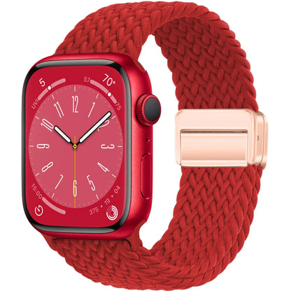 Magnetic Braided Strap Apple Watch Band - Universal Compatibility