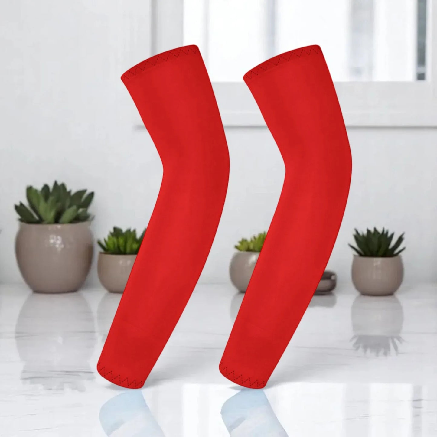 Children's Ice Silk Cooling Arm Sleeves - Quick-Dry UV Protection Cycling Arm Guards for Girls Outdoor Sports (1 Pair)