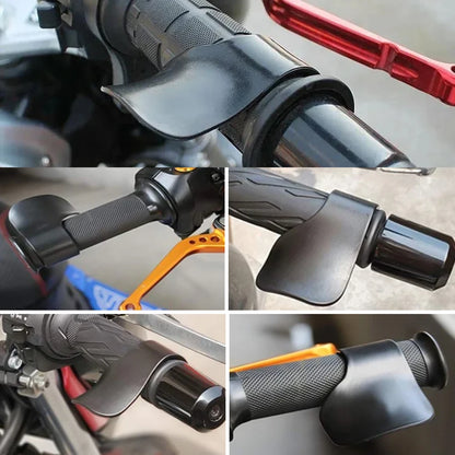 Motorcycle Throttle Assist Grip - Universal Non-Slip Handlebar Hand Rest Control Booster