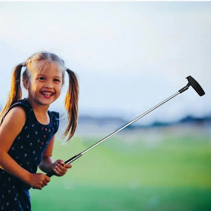 Toddler Golf Clubs - Stainless Steel Golf Putters for Kids - Detachable & Multifunctional - Portable Golf Training Supplies