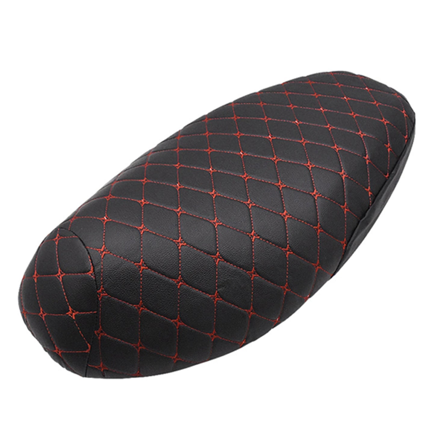 Breathable 3D Mesh Motorcycle Seat Cover - Waterproof Anti-Skid PU Leather Cushion Protector for Scooters