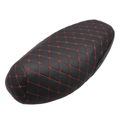 Breathable 3D Mesh Motorcycle Seat Cover - Waterproof Anti-Skid PU Leather Cushion Protector for Scooters