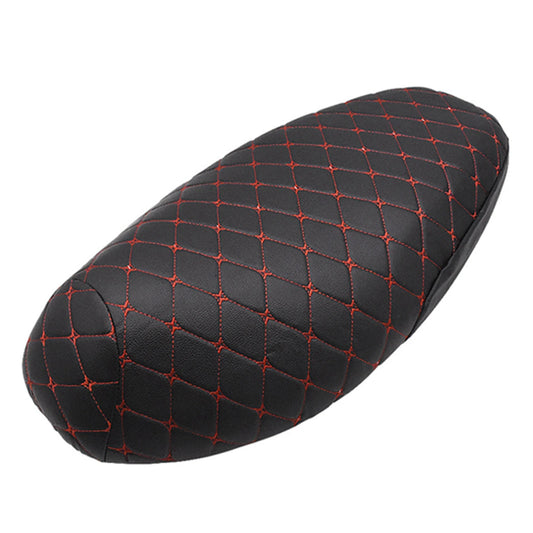 Breathable 3D Mesh Motorcycle Seat Cover - Waterproof Anti-Skid PU Leather Cushion Protector for Scooters