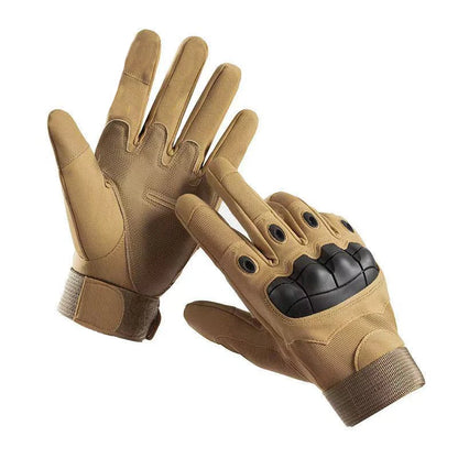 Tactical Touch Screen Gloves - Multi-Sport Protection for Motorcycle, Camping, Hiking, Rock Climbing, Hunting & Fitness