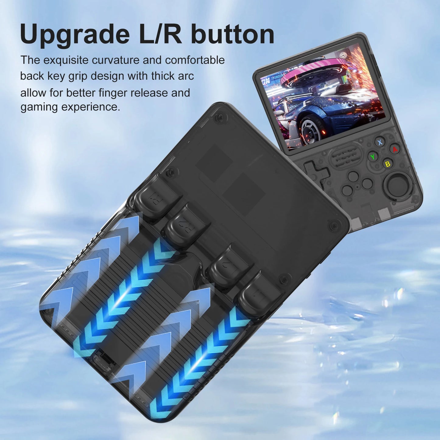 R36S Portable Handheld Game Console - 3.5" IPS Screen - 640x480 Resolution - 64GB Memory - Classic Games Preloaded