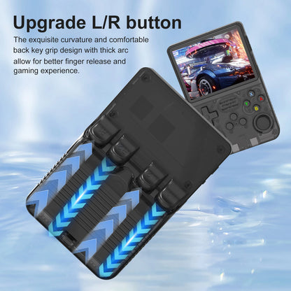 R36S Portable Handheld Game Console - 3.5" IPS Screen - 640x480 Resolution - 64GB Memory - Classic Games Preloaded