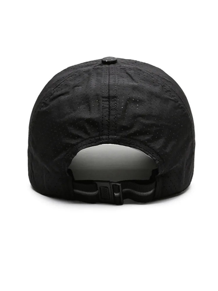 Men's Quick-Dry Breathable Baseball Cap - Outdoor Sun Hat for Summer Fishing