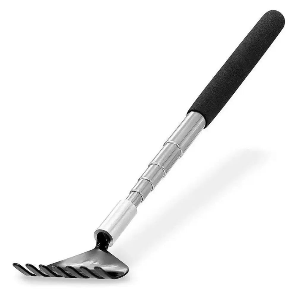 Telescopic Stainless Steel Back Scratcher with Carrying Bag