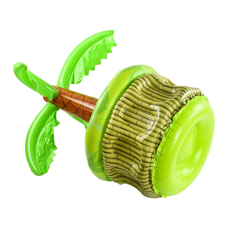Tropical Palm Tree Inflatable Cooler - Pool Party Drink Holder