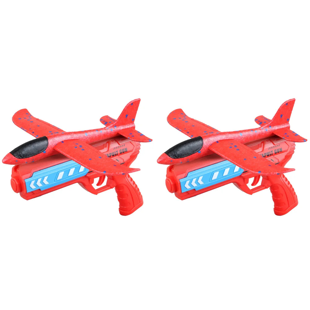 Professional Airplane Launcher Toys for Children - Foam Ejection Aircraft with Non-Slip Catapult Design - Available With/Without LED Lights for Kids 6+