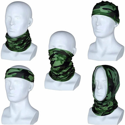Ice Silk Multi-Purpose Bandana - UV Protection Neck Scarf for Cycling, Hiking & Outdoor Sports