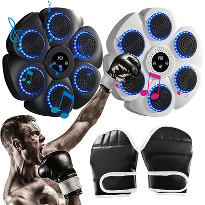 Smart Music Boxing Machine - Wall-Mounted Fitness Trainer for Adults & Children