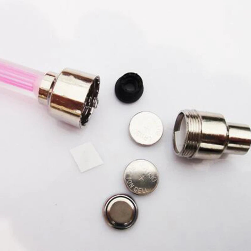 LED Tire Valve Cap Lights - Waterproof Neon Flash Lamp for Car, Motorcycle & Bicycle Wheels (2/4 Pack)