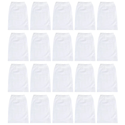 Reusable Nylon Mesh Pool Skimmer Socks - Filter Replacement Savers for Debris & Leaves Collection - Compatible with In-Ground & Above Ground Pools