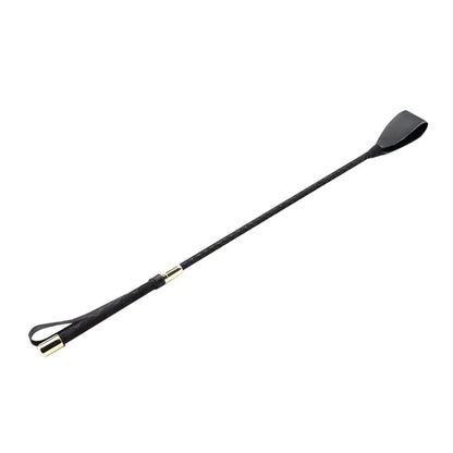 Equestrian Training Whip - 45/54cm PU Leather Riding Crop with Anti-Slip Grip for Beginners, Outdoor Racing & Performance