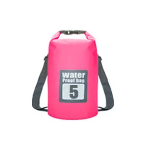 Waterproof Dry Bag Set - 5L/10L/15L/20L/30L PVC Storage Sacks for Kayaking, Canoeing, Rafting & Swimming Adventures