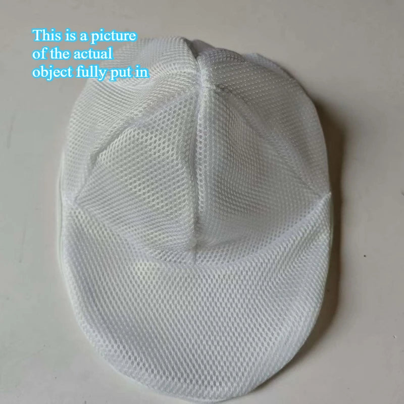 Baseball Cap Washing Machine Cleaner Cage with Mesh Bag