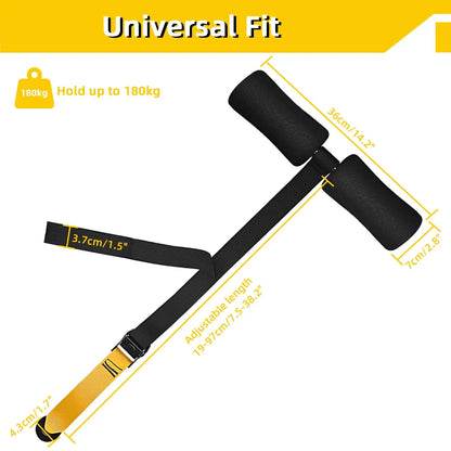 Nordic Hamstring Curl Strap, Suitable for Leg, Abdomen, and Back Training, Portable, Sports Fitness Accessories