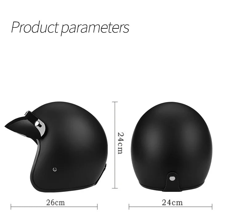 Retro Motorcycle Goggles - Windproof Folding Helmet Sunglasses with Leather Trim