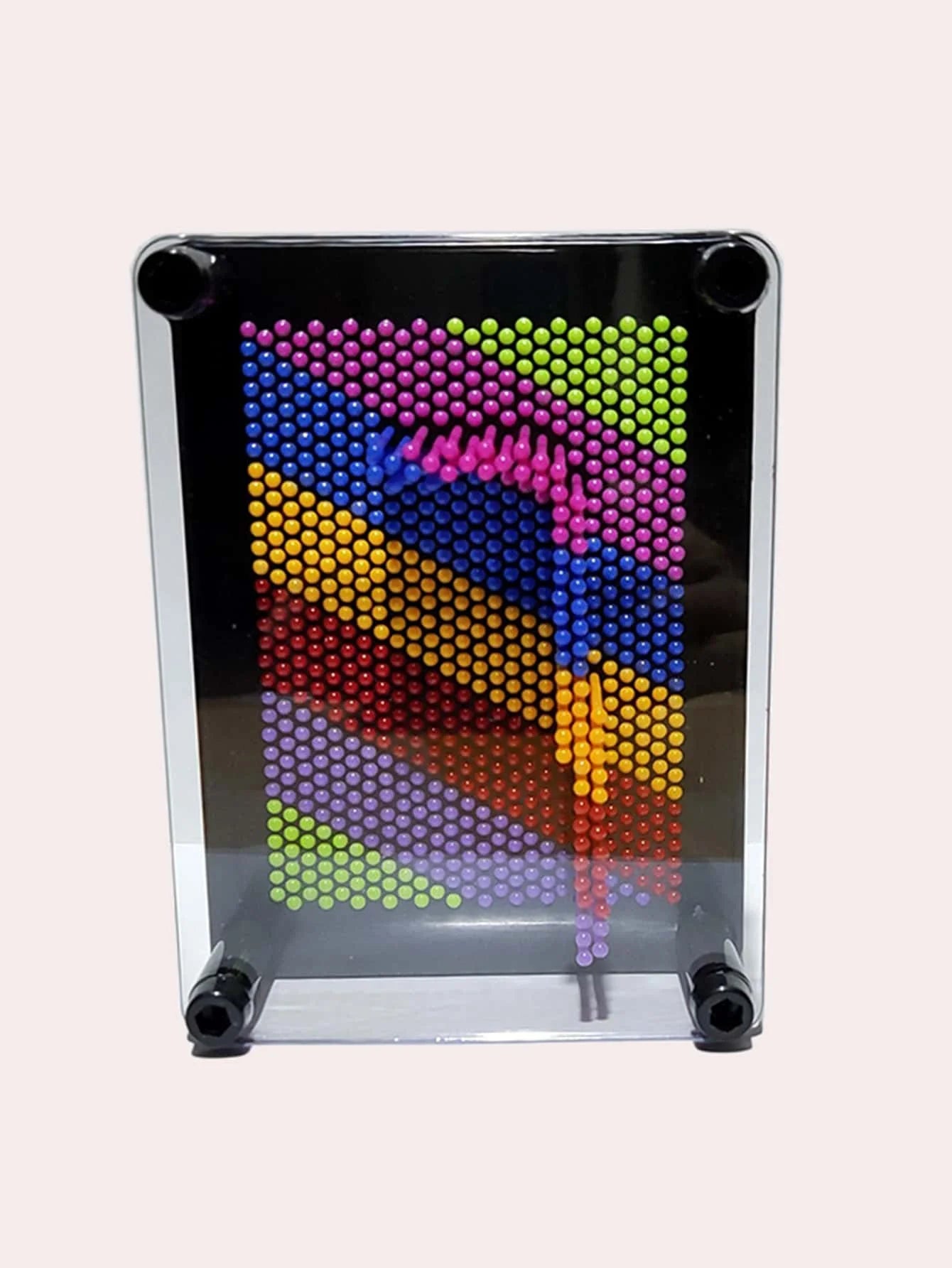 3D Pin Art Sculpture Board - Hand Clone Compression Toy for Kids - Creative Screen Insertion Pin Model for Painting and Illustration