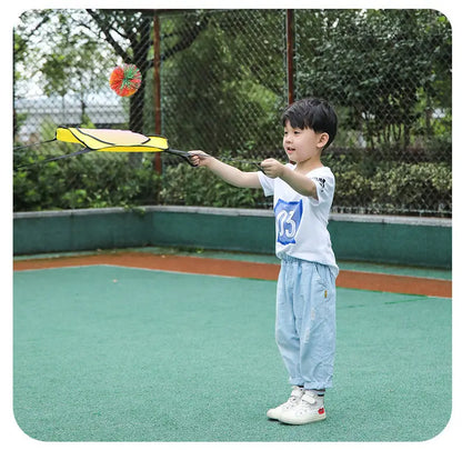 Two-Player Toss and Catch Ball Game - Parent-Child Interactive Outdoor Sensory Play Toy