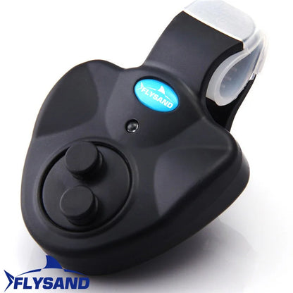 Electronic Fishing Bite Alarm with Loud Siren - Day/Night LED Indicator Buzzer for Fishing Rods (Battery Included)