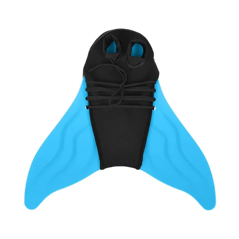 Mermaid Monofin Swimming Flipper for Training & Recreation - Adult & Kids Sizes Available