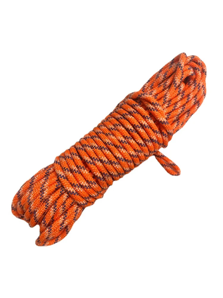 Thickened Mountaineering Safety Rope - Multi-Purpose Life Rope for Climbing, Fire Escape, and Outdoor Adventures