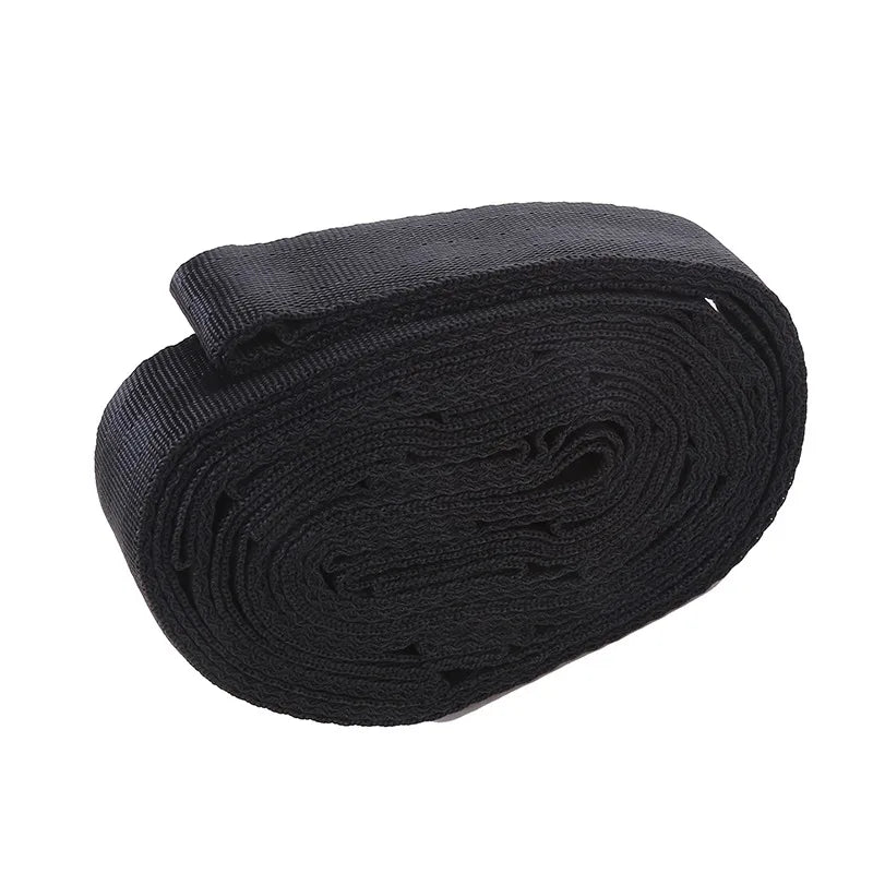 Hammock Straps 2-Pack - 600lbs Capacity Polyester Suspension System with 5 Adjustment Rings