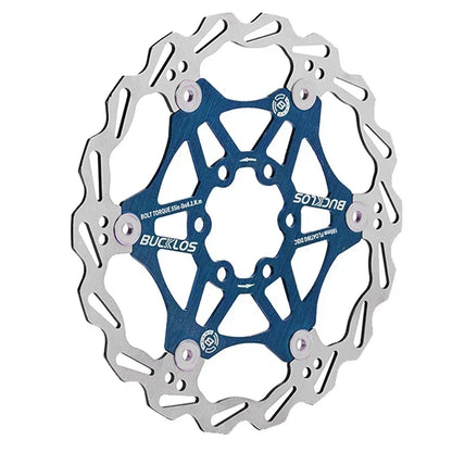 Floating Disc Brake Rotor - 160mm/180mm/203mm MTB & Road Bike - Ultralight Heat Dissipation Design