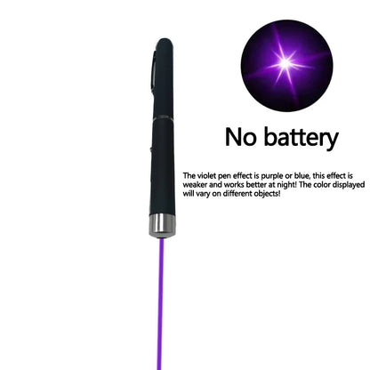 Mini LED Laser Pointer & Pet Training Flashlight - 2-in-1 Interactive Cat Toy & Scratching Entertainment - Perfect Christmas Gift for Pets