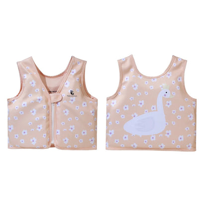 Children's Cartoon Swimming Life Vest - Toddler Buoyancy Aid Jacket for Pool Safety